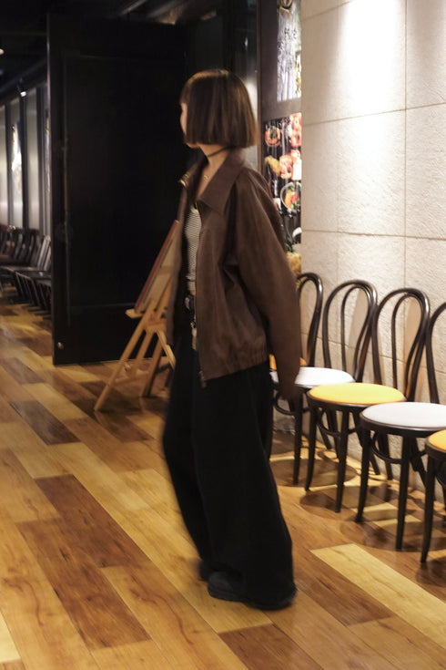 Vintageレザーブルゾン